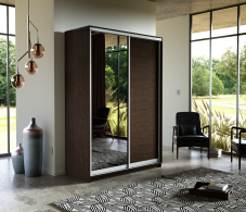 Шкафы-купе, Шкаф-купе Экспресс Медиум дуо 2200 x 1400 x 600