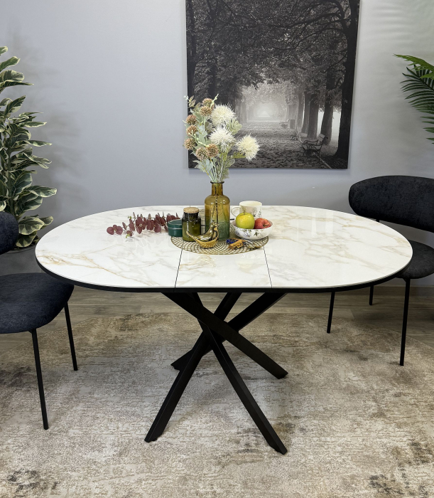 Обеденные столы, Стол Kenner R1100s раздвижной, керамика