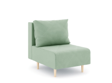 Кресло для отдыха, Кресло для отдыха Милли без подлокотников, велюр