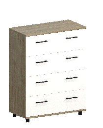 Модульная система Грейс Комод КМ-5011  Гикори Джексон Светлый