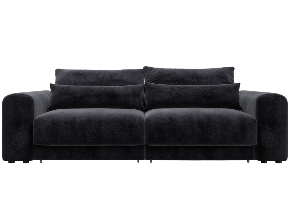 Диваны еврокнижки, Диван прямой Лига-056 НПБ, велюр TOWER