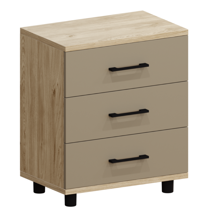 Прикроватные тумбы, Модульная система Грейс Тумба ТБ-5024  Гикори Джексон Светлый