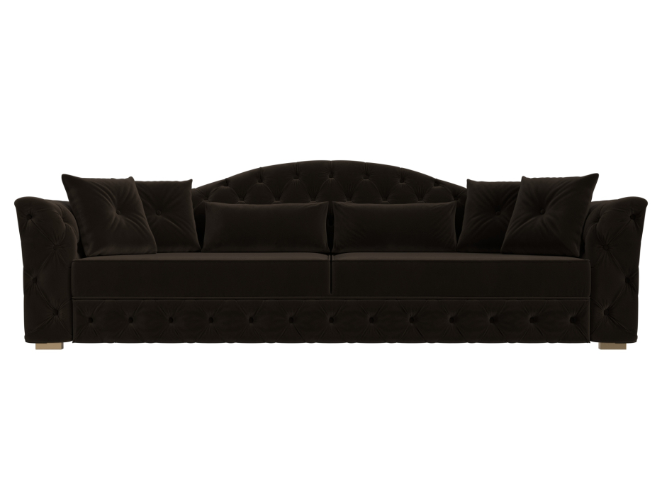 Диваны кровати со спальным местом, Прямой диван Артис, микровельвет