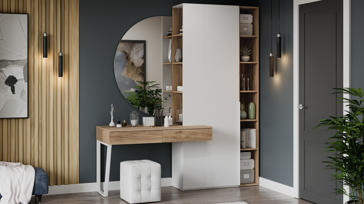 Зеркала в прихожую, Зеркало навесное тип 4 ТД-100.06.01(4)