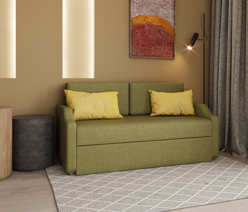 Диваны прямые кухонные, Кушетка Малыш, рогожка