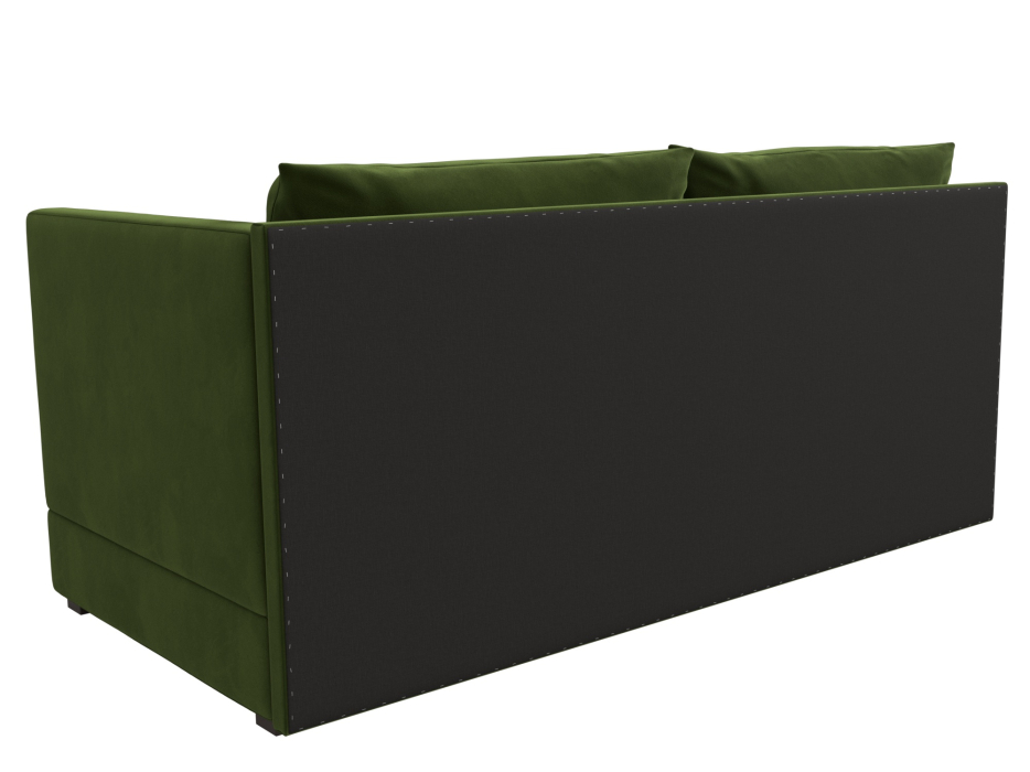 Кушетка диван, Кушетка Никас правая, микровельвет