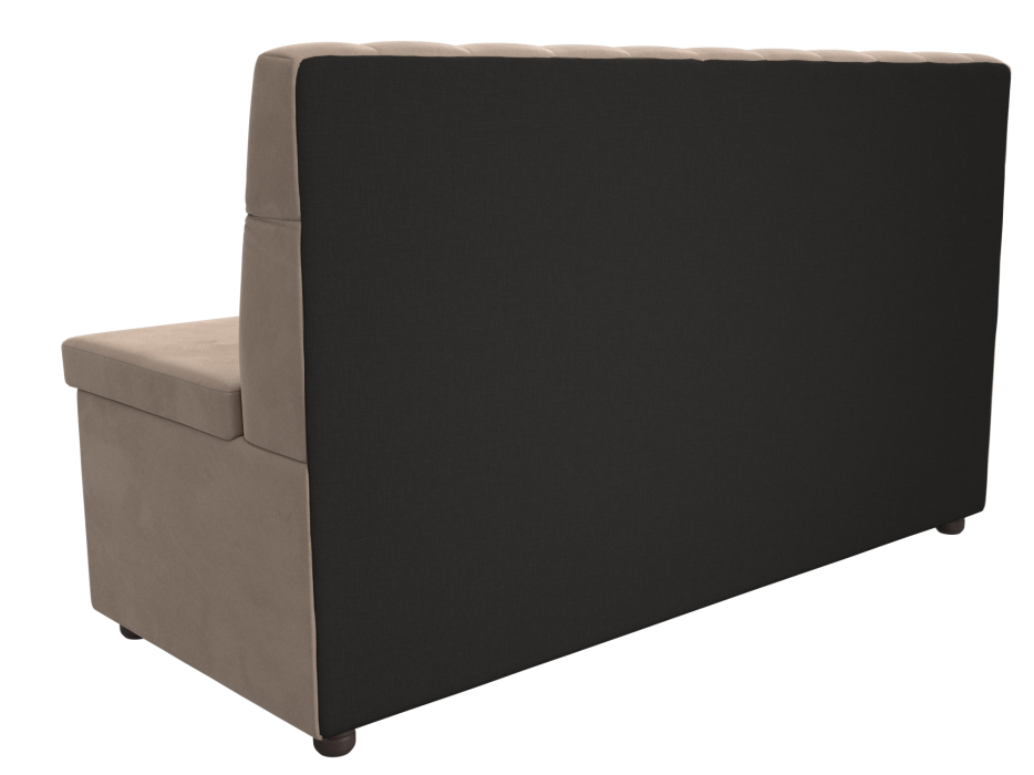 Диваны прямые кухонные, Кухонный прямой диван Вента, велюр