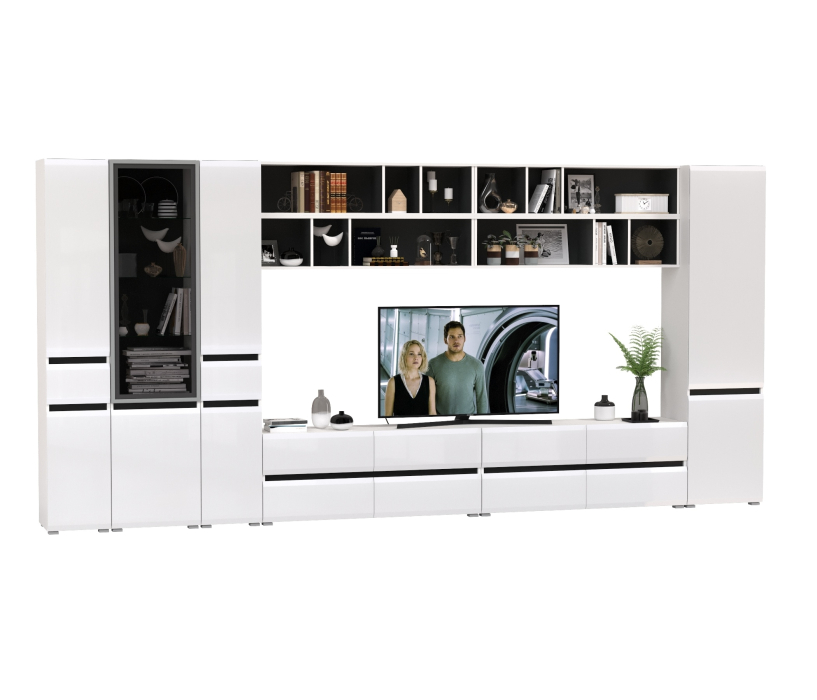 Стенки для гостиной, Сидней модульная мебель в гостиную № 92