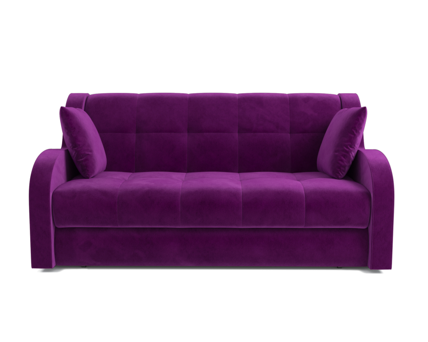 Диваны с ящиком для белья, Диван аккордеон Барон ППУ 120х200 Микровелюр