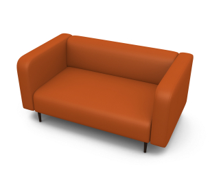 Диван офисный Акцент экокожа