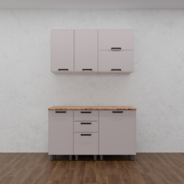 МК Аленушка 1,4м с ящ. Магнолия