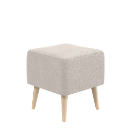 Банкетка тканевая на четырёх ножках квадратная Куби 6-5133