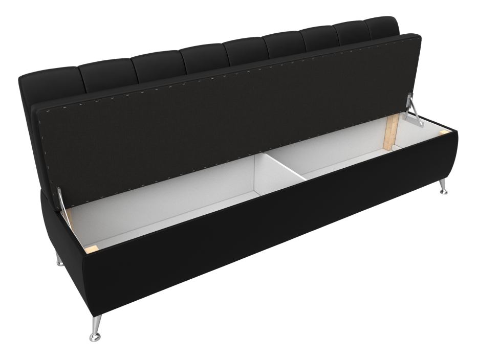 Диваны прямые кухонные, Диван кухонный прямой Кантри, экокожа