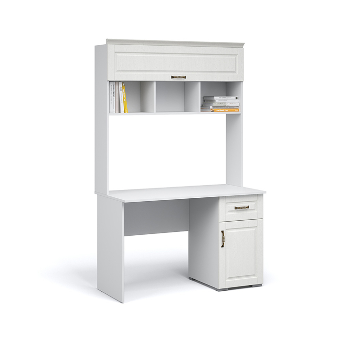 Детские столы, Карниз надставки стола Лацио, белое дерево