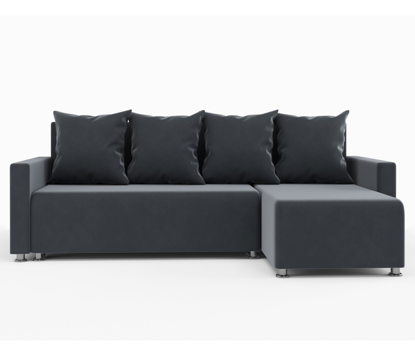 Диваны угловые в гостиную, Угловой диван-кровать Таити,велюр