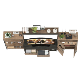 Модульная мебель для гостиной с подсветкой Трувор № 55