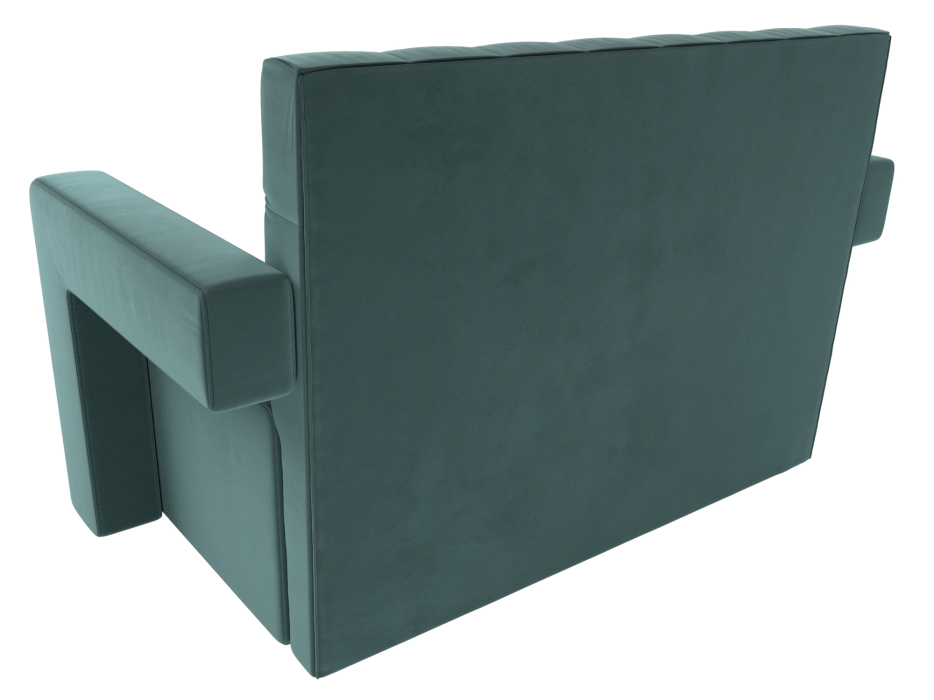 Дизайнерские диваны для гостиной, Прямой диван Рамос Люкс 2-х местный, велюр