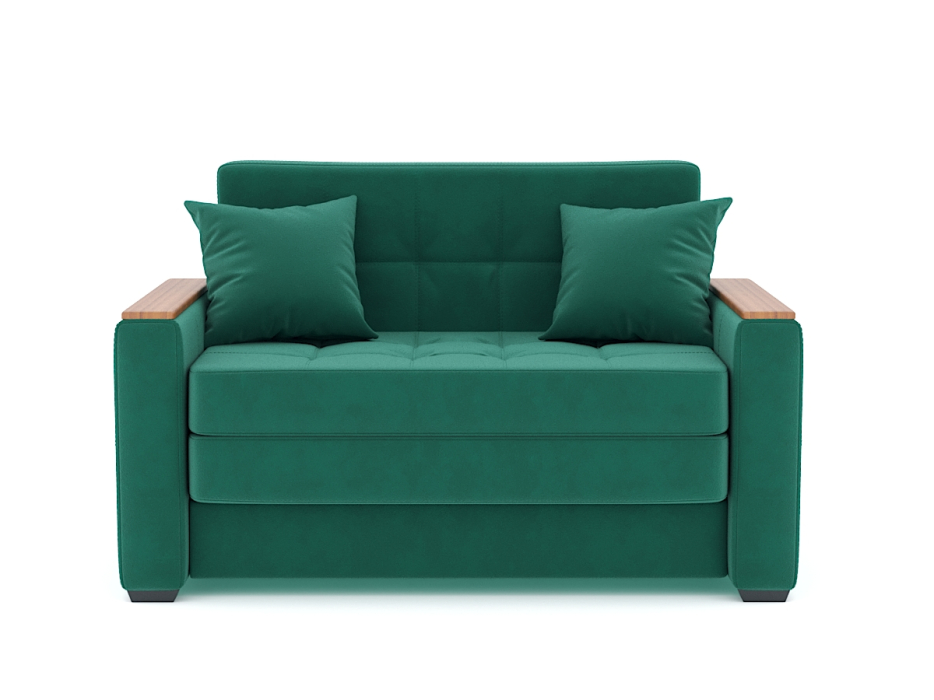 Диваны с ящиком для белья, Диван-кровать Этро Вуд, велюр