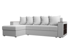 Диваны кровати со спальным местом, Диван угловой Дубай Лайт, экокожа, левый угол