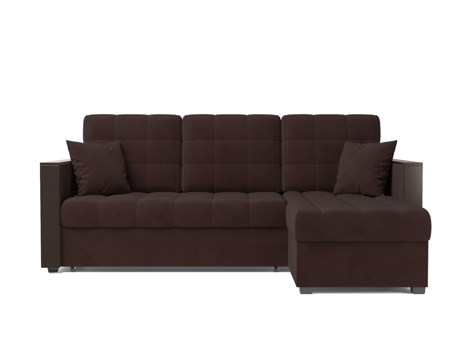 Диваны угловые в гостиную, Диван угловой Техас (Велюр)