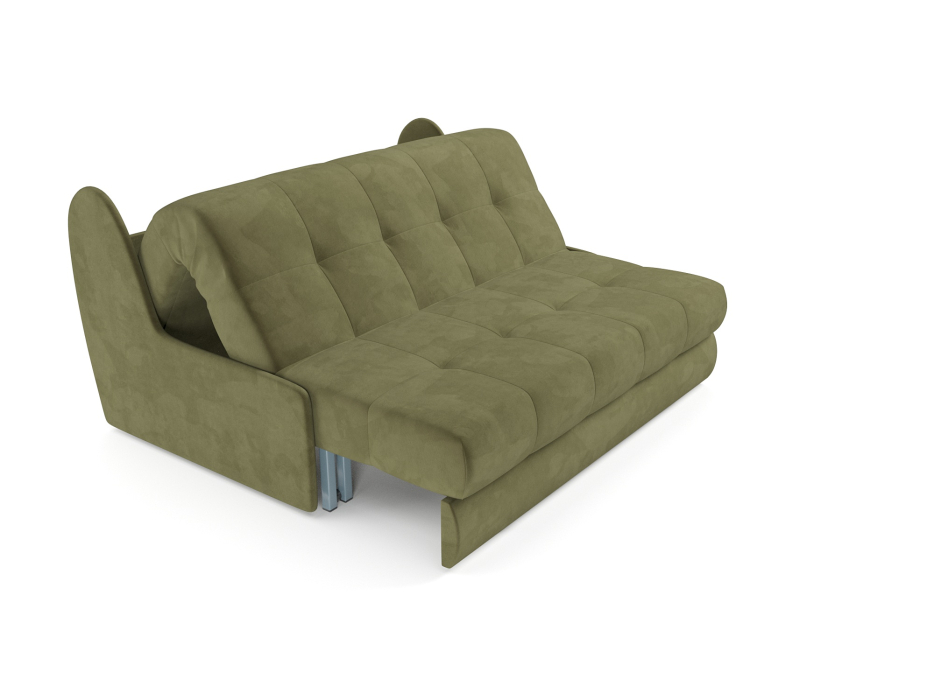 Диваны с ящиком для белья, Диван аккордеон Барон №2 ППУ 155х200 Велюр