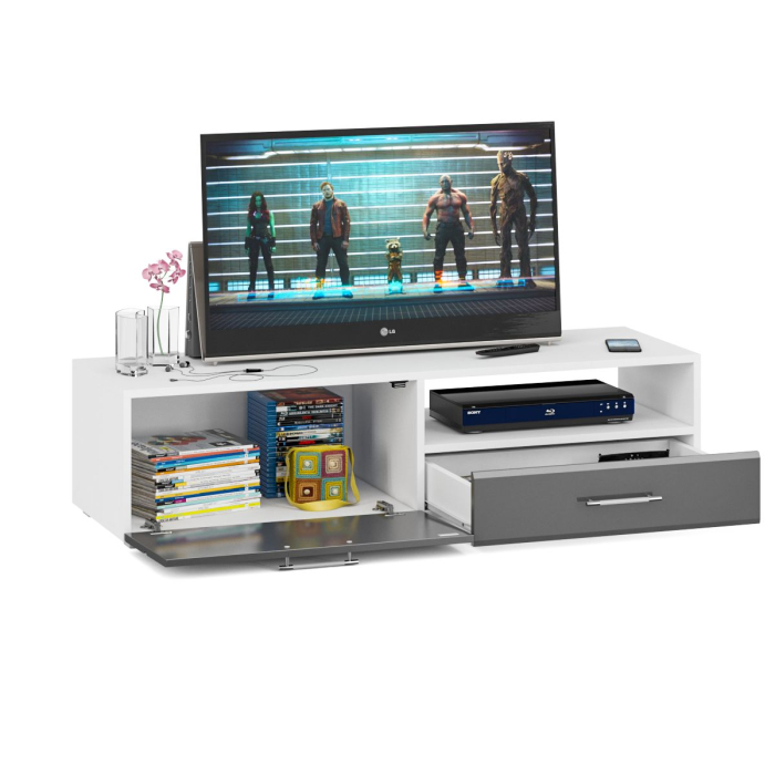 ТВ-тумбы, Тумба под ТВ СВК Ларго 1,4 Белый