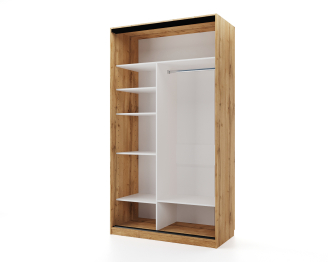 Шкаф-купе SLIM,125*60, Дуб вотан