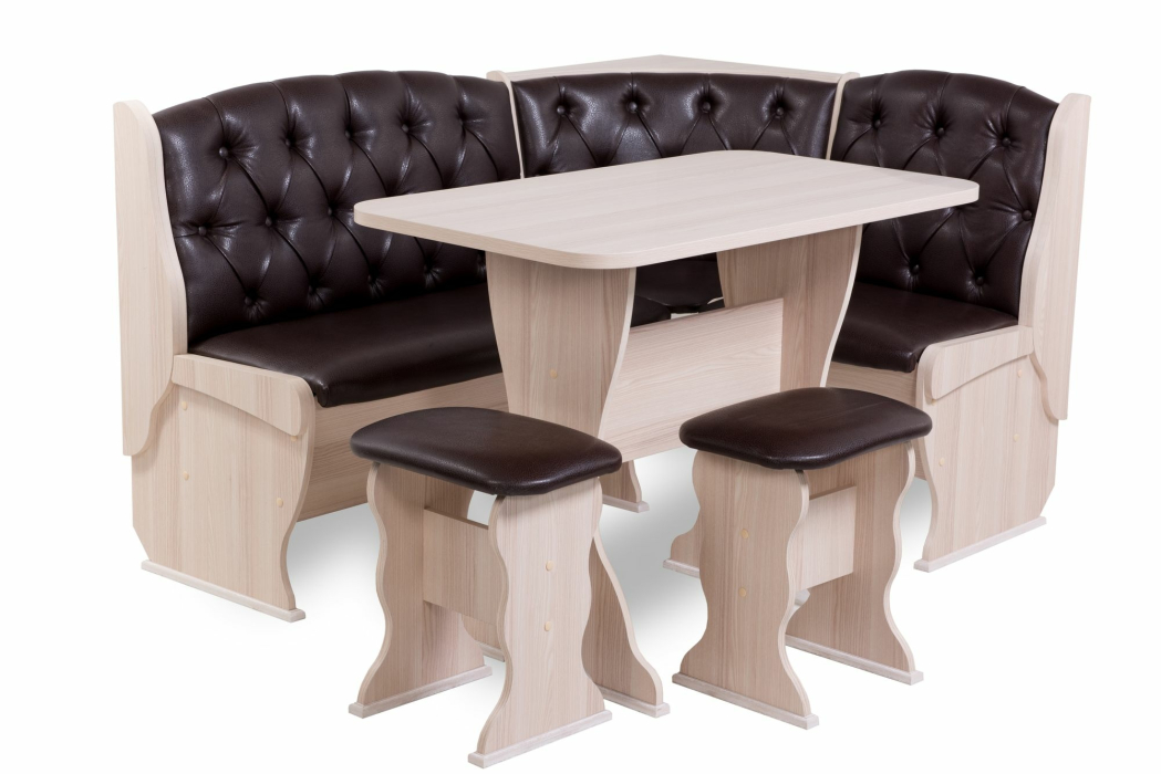 Кухонные уголки, ОРХИДЕЯ ЛЮКС Комплектация№7 Кухонный уголок