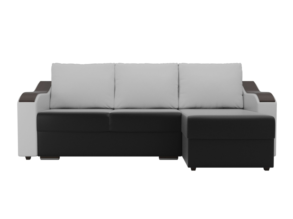 Диваны угловые в гостиную, Диван угловой Монако,эко- кожа,правый угол