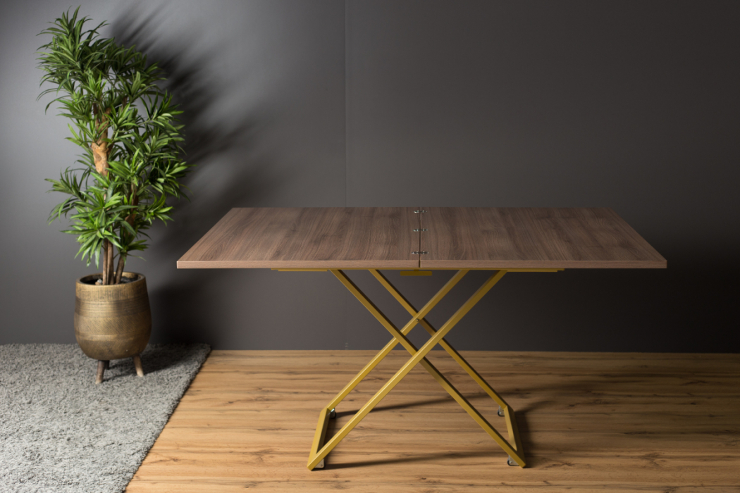 Столы-трансформеры, Стол трансформер Compact (золотые опоры)