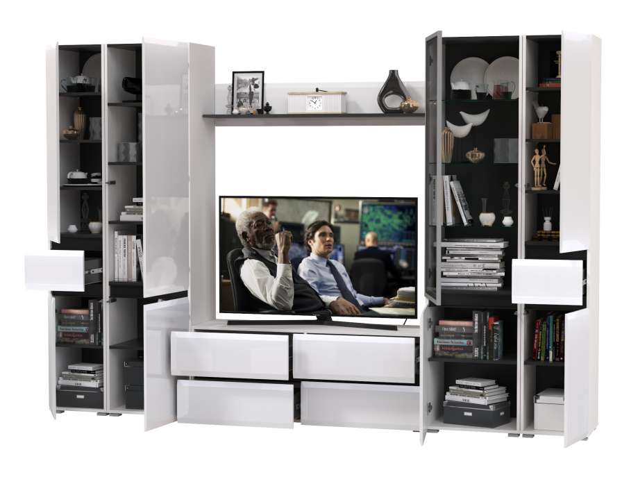 Стенки для гостиной, Сидней Комплектация № 60