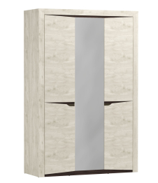 Шкаф для одежды с полками Лючия 33.02 3х дв.