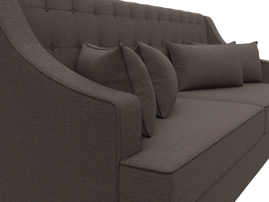 Дизайнерские диваны для гостиной, Диван кухонный прямой Марк, рогожка Амур