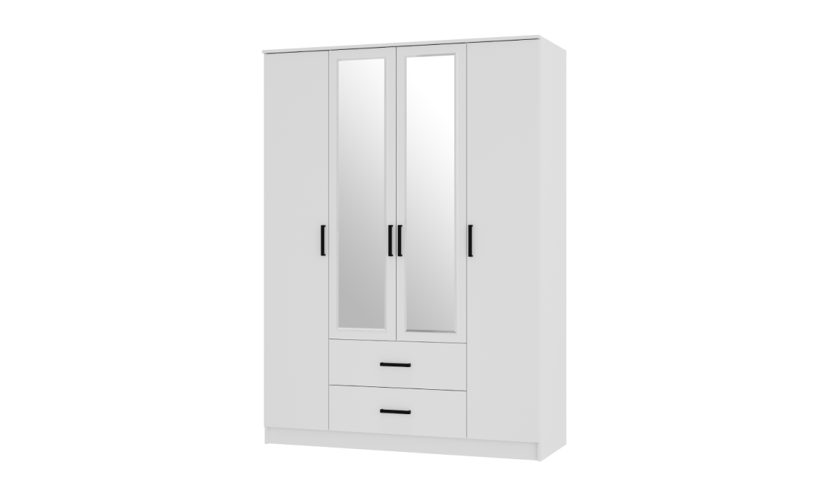 В спальню, Шкаф 4-х створчатый ШК-14 Спальня Фьюжн