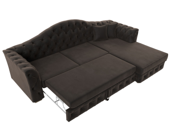 Диван угловой Артис правый угол, велюр