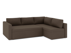 Диваны угловые в гостиную, Диван-кровать угловой Мансберг дельфин, велюр