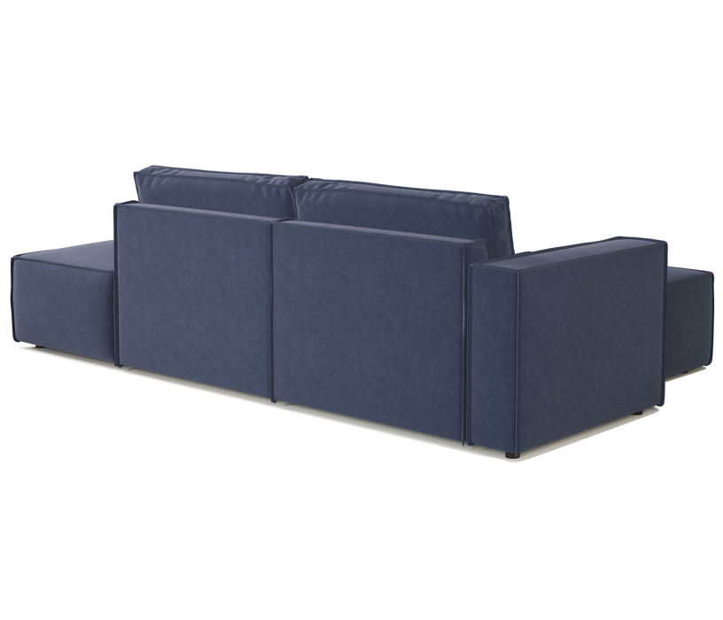 Диваны угловые в гостиную, Диван модульный Шарм 25 211х170х70 см, левый, велюр