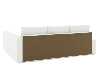 Диван-кровать угловой Фрихетен дельфин, велюр