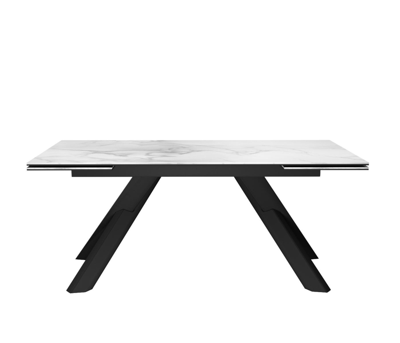 Обеденные столы, Стол DikLine KX160 керамика мрамор 