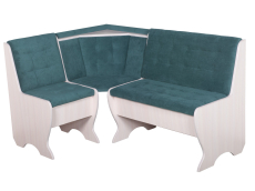 Кухонные уголки, Кухонный уголок Стиль 1Л Дуб млечный / велюр