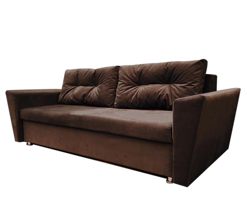 Диваны еврокнижки, Диван-кровать еврокнижка Амстердам, велюр, 145