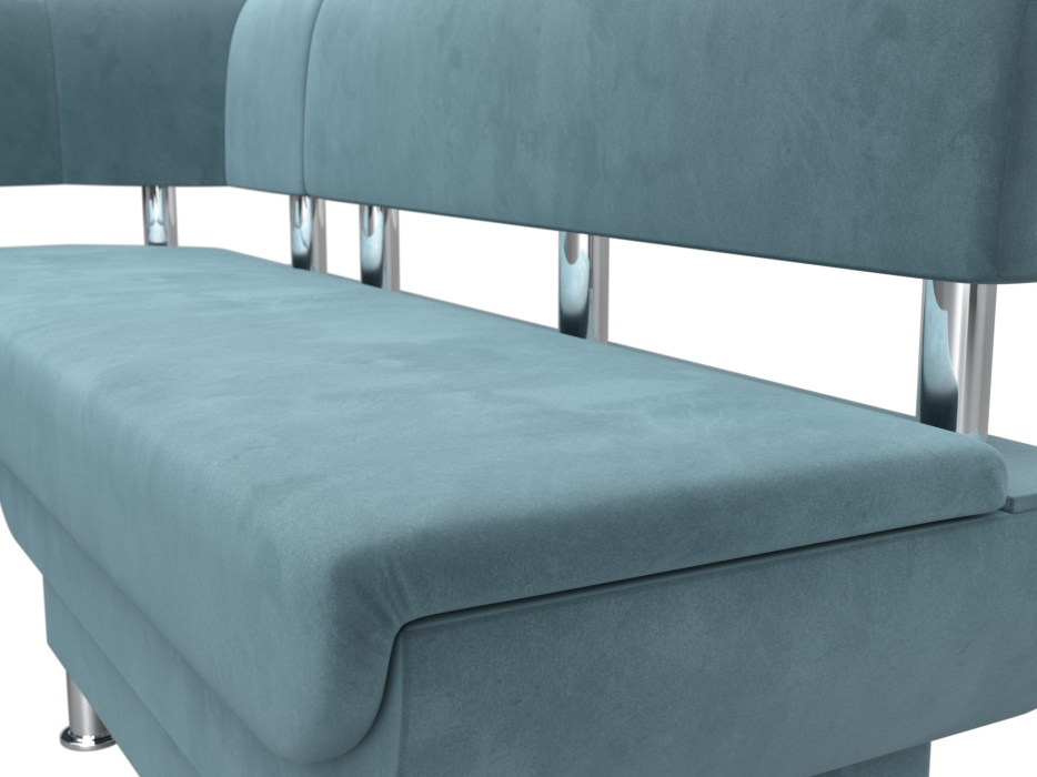 Кухонные уголки, Кухонный угловой диван Альфа левый угол, велюр