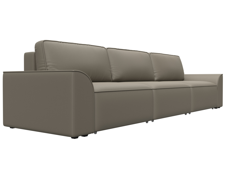 Диваны еврокнижки, Диван прямой Лига-048 НПБ Лонг, экокожа GRIFON