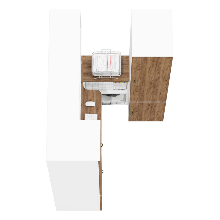 Домашние кабинеты, Корпусная мебель Лидер-8 набор мебели для дома № 24