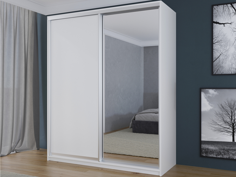 Для одежды, Шкаф-купе 2х дверный Лаурус 2 180х58