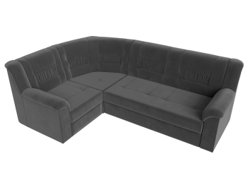 Угловой диван Карелия левый, велюр