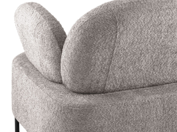 Кресло STOOL GROUP Кэнди с подлокотниками букле