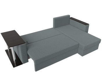 Угловой диван Атланта правый угол, рогожка Амур