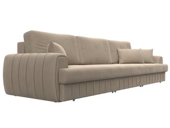 Диван прямой Лига-057 НПБ Лонг, велюр SEVEN