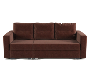 Угловой диван трансформер Рио левый с пуфиком